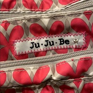 Bright Pink Jujube diaper bag/backpack BFF - EUC